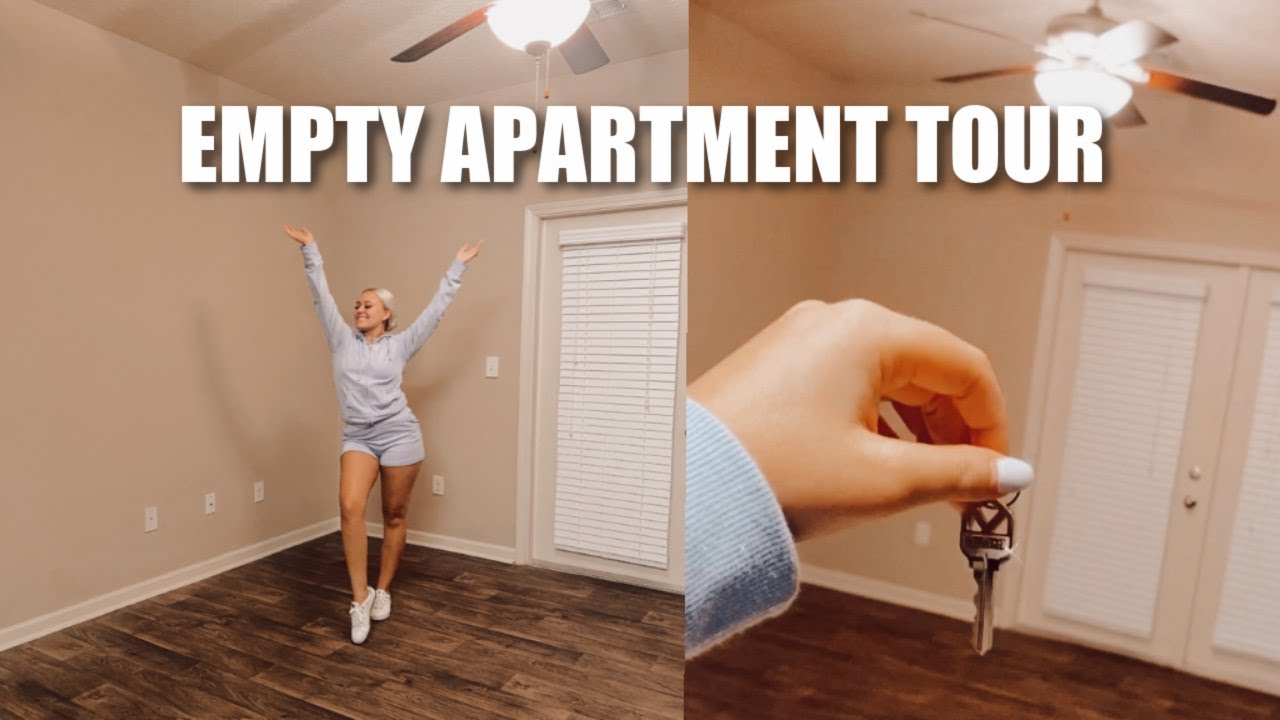 MOVING OUT AT 21: empty apartment tour + move in day (part 2) - YouTube