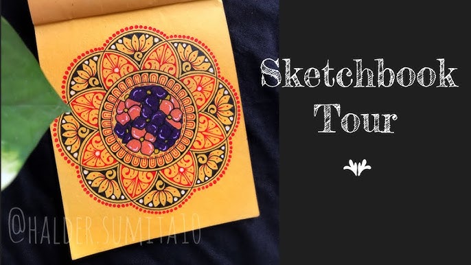 Mandala Artist Sketchbook Tour 