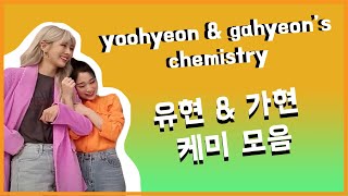 yoohyeon and gahyeon's chemistry 드림캐쳐 유현&가현 케미 모음 🐶🦊