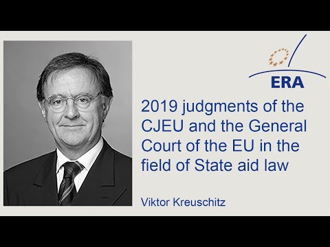 2019 judgments of the CJEU and the General Court of the EU in the field of State aid law