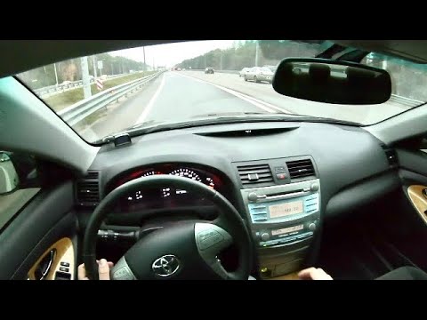 2006 TOYOTA CAMRY 2.4 MT - POV TEST DRIVE/ТЕСТ ДРАЙВ ОТ ПЕРВОГО ЛИЦА