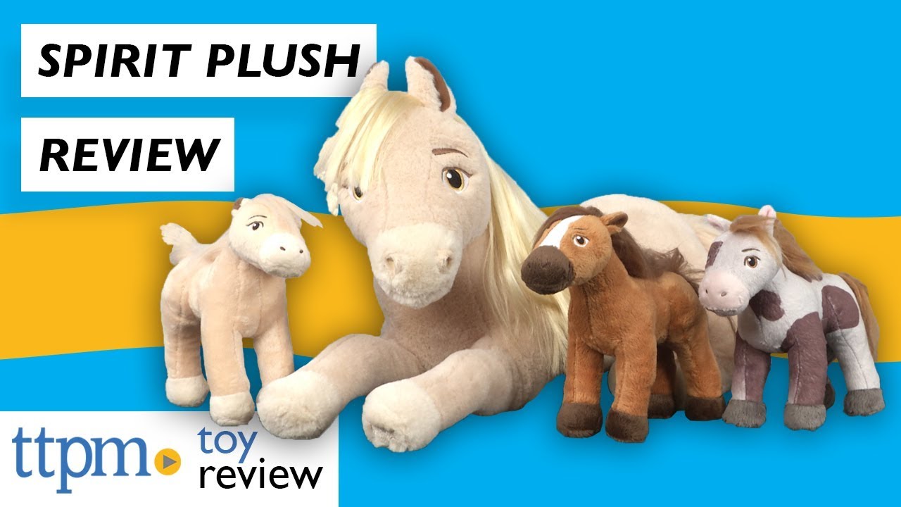 spirit riding free plush toys