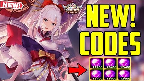 *4 NEW UPDATE* NEW REDEEM CD-KEY CODES - ML ADVENTURE CODES 2022 - ML ADVENTURE