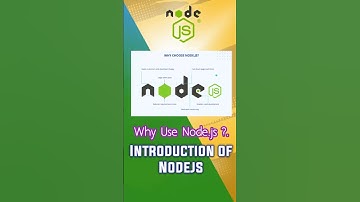Why Use Node.js? – 3 Key Reasons #codewithharry #coding #pythonanddjangofullstackwebdeveloper