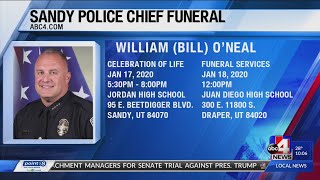 Sandy City to celebrate life of Police Chief Bill O’Neal