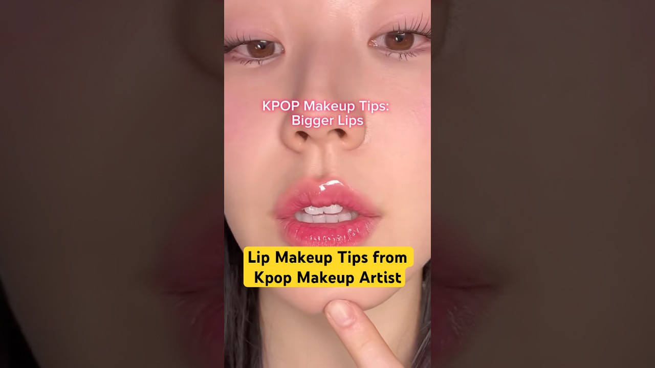 How to make your lips bigger with makeup! 