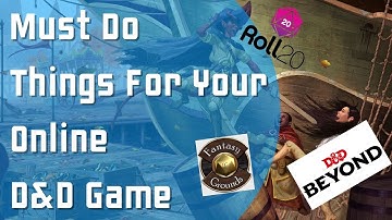 Top 3 Tips for Playing D&D Online (That No One