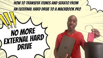 How to Transfer iTunes Library and Serato from an External Hard Disk to an Internal Mac Drive