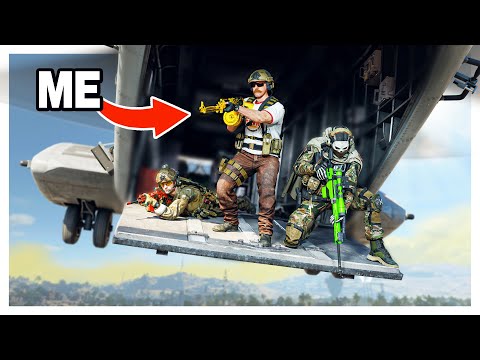 we WON in a Helicopter on Warzone