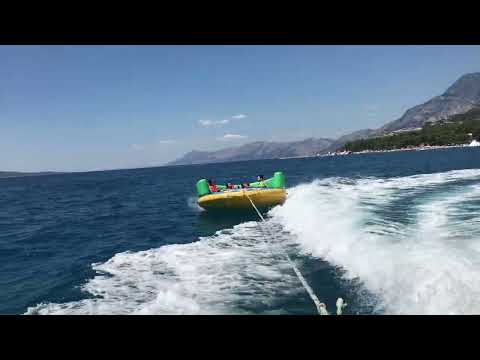 Crazy boat in Makarska Croatia