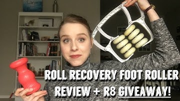 Roll Recovery R3 Foot Roller Review and Demo + R8 GIVEAWAY!!! - TwinTalksBallet