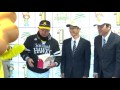 ソフトバンクホークス 春季キャンプ ダスキン様 贈呈式 20170213