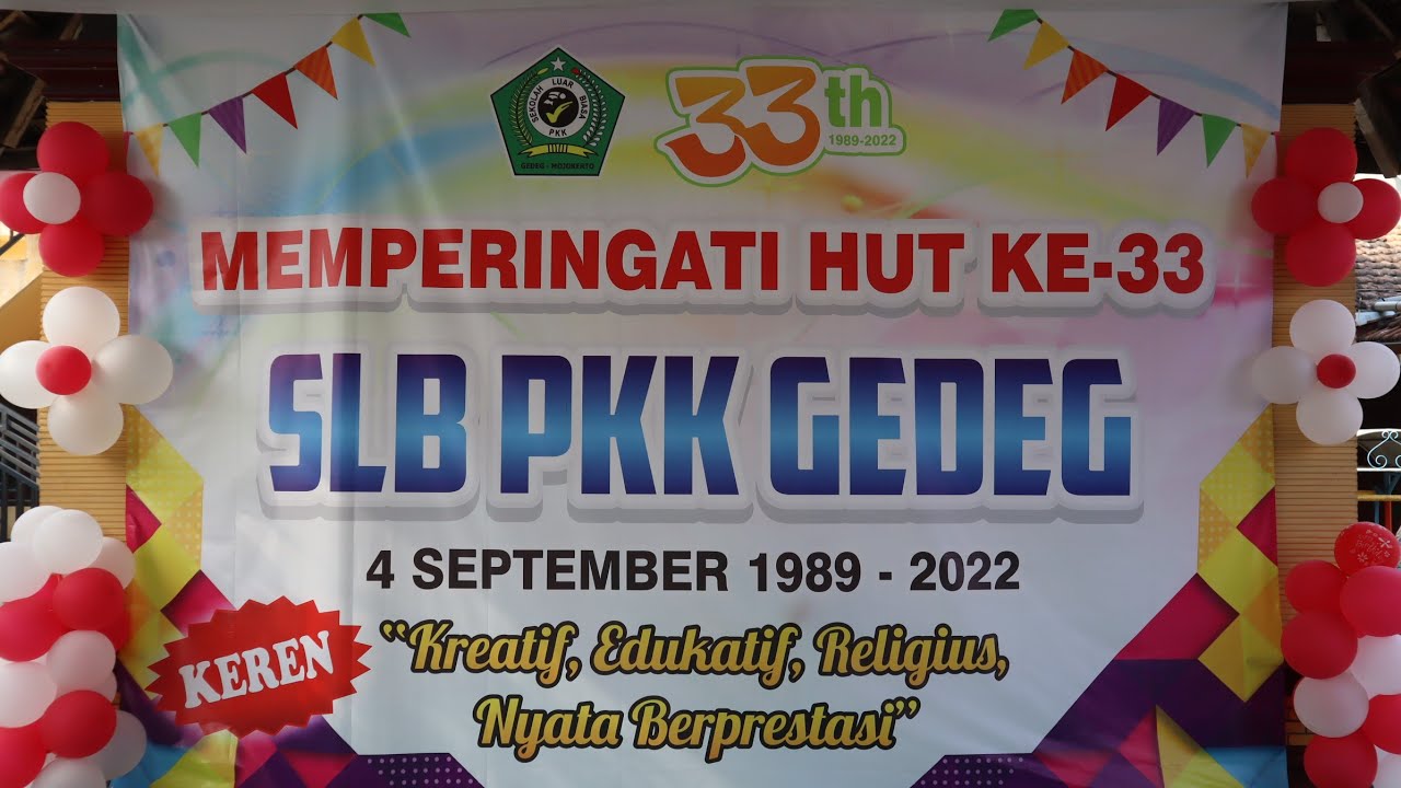 HUT SLB PKK GEDEG KE-33