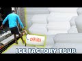 Giant ice factory tour with english subtitles  factory explorer