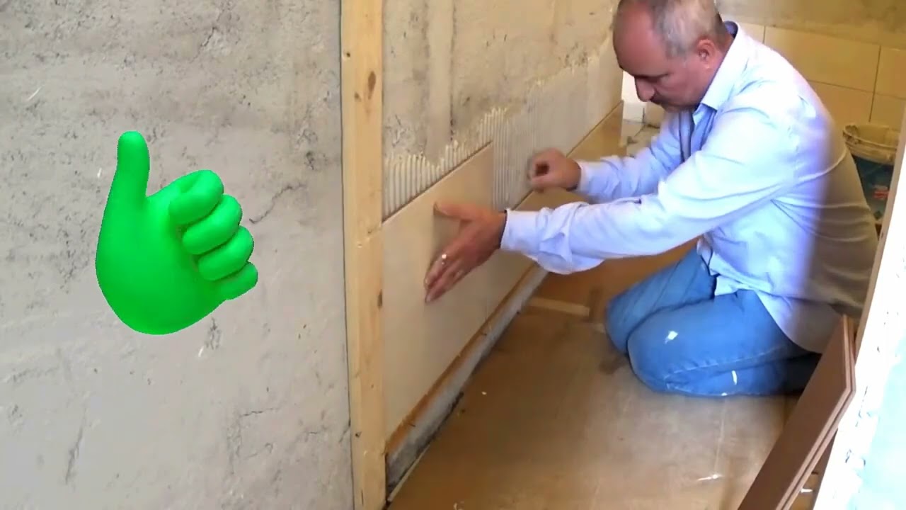 Poser un carrelage mural. Comment Démarrer une Pose de Carrelage au MUR ...