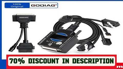 A must-have product! GODIAG for BMW FEM BDC Test Platform work with GT100/ Xhorse VVDI2 VVDI Key P