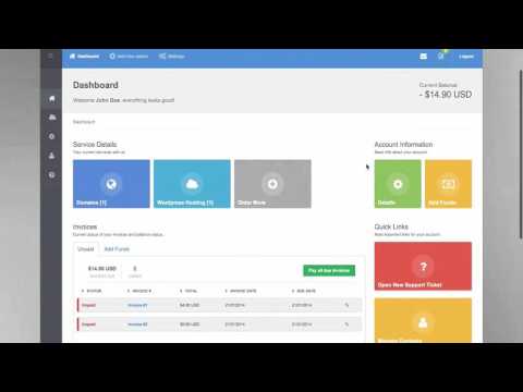HostBill   FlatUI Theme Walktrough