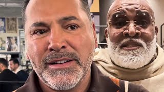 De La Hoya “NOT TAKING SH*T” from Mayweather CEO; CLAPS BACK on MOCKING Rolly Romero KNOCKOUT LOSS