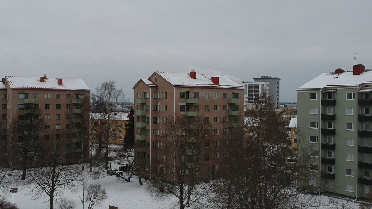 My First Drone Flight (DJI Spark) - Pori, Finland