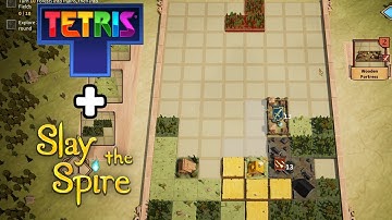 New Deckbuilding Tetris Roguelike is MINDBLOWING