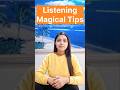 IELTS LISTENING MAGICAL TIPS #shortsvideo #shortvideo #shorts #ielts #ielts listening