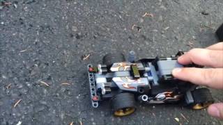 LEGO Technic 42046 Getaway Racer Set Video Demonstration screenshot 5
