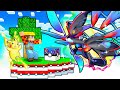 SOPRAVVIVO SOPRA UN BLOCCO POKEMON LEGGENDARIO SU MINECRAFT - ITA