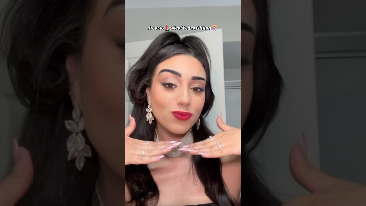 #easy #newyear #glam #makeup #tutorial #foryou #fyp #trending