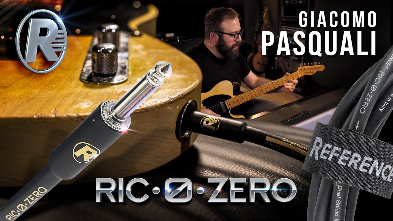 Mira GIACOMO PASQUALI // Reference® RIC-0-ZERO guitar cable // 4K (ITA - Sub ENG) en YouTube Mira GIACOMO PASQUALI // Reference® RIC-0-ZERO guitar cable // 4K (ITA - Sub ENG) en YouTube