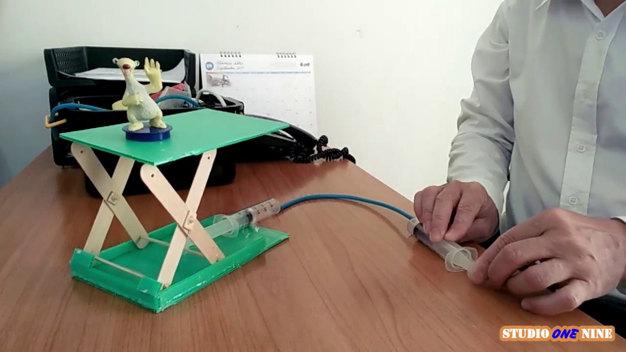 Hydraulic Lift, Robot Hand and Coil Winding YouTube