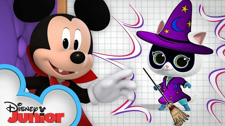 Mickey Picks Halloween Costumes for the SuperKitties! |  @disneyjr