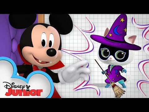 Mickey Picks Halloween Costumes for the SuperKitties! @disneyjunior