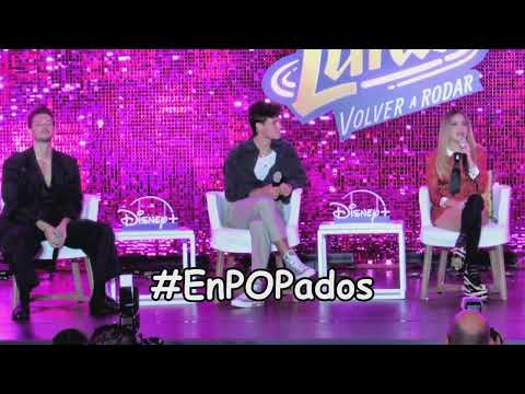 Conferencia "SOY LUNA: Volver a rodar" Karol Sevilla, Michael Ronda y Ruggero #SoyLuna // #EnPOPados