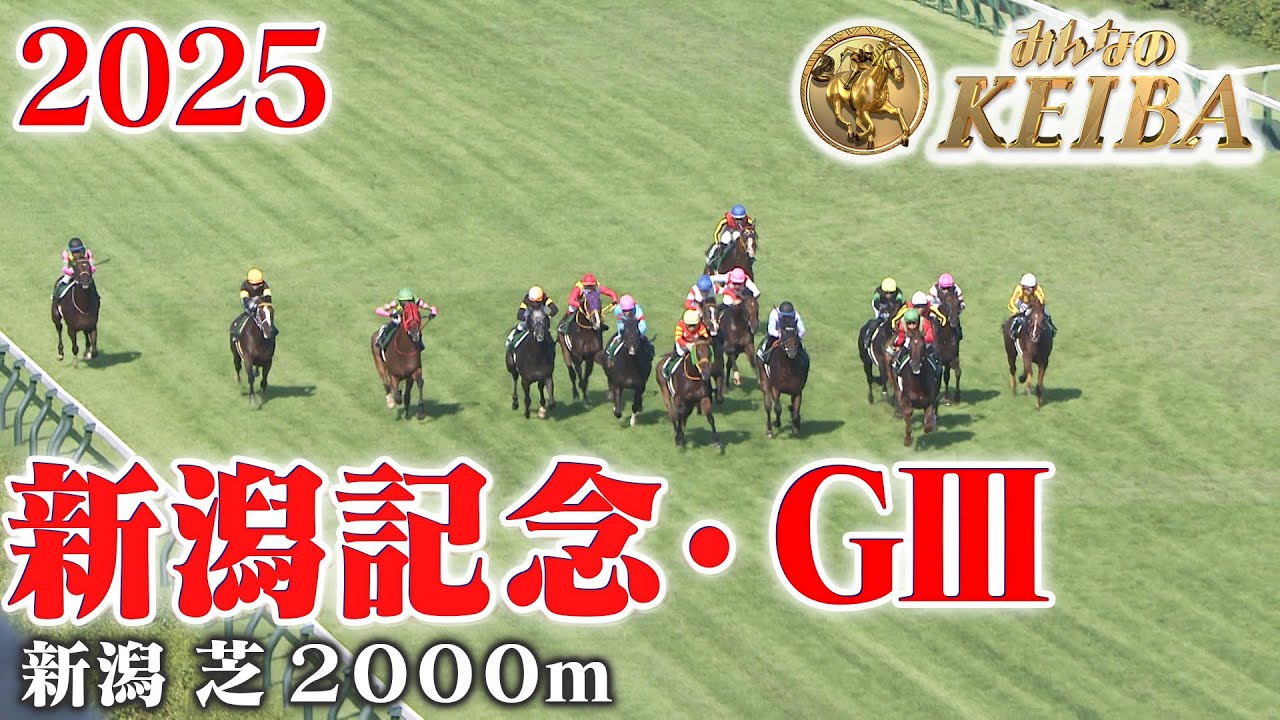 新潟記念・GⅢ】新潟記念 新潟 芝 2000m 2025 レース 【みんなのKEIBA