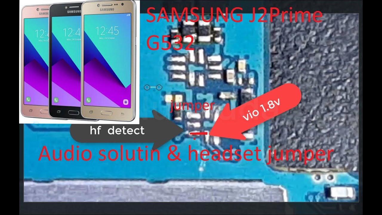 samsung j2 prime g532 tidak ada suara dan headset jumper