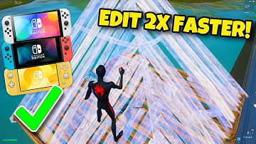 How To EDIT FASTER On Nintendo Switch! Double Your Editing Speed! (Editing Tutorial + Tips & Tricks)