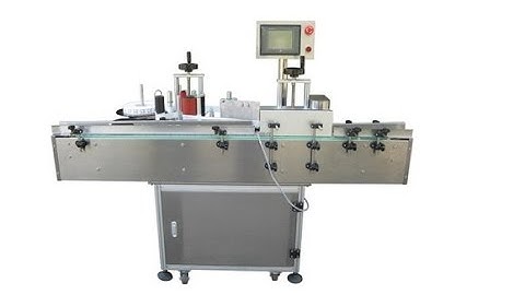 adhesive sticker labeling machine for plastic bottles label applicator with photoelectric detector