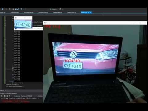 Darknet Yolo Brazil License Plate Detection + KNN OCR REAL TIME