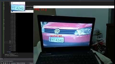 Darknet Yolo Brazil License Plate Detection + KNN OCR REAL TIME