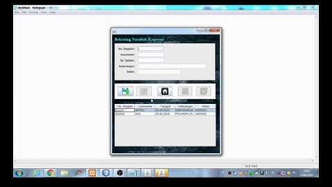 Demo Aplikasi Koperasi Simpan Pinjam pada Hotel Bumi Wiyata berbasis Java NetBeans
