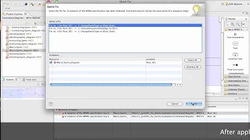 Quick fix generation for domain-specific modeling languages