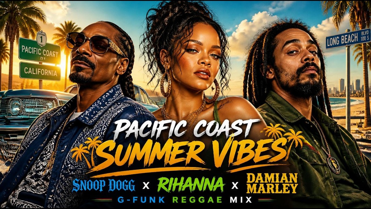 West Coast Summer G-Funk Reggae Mix ☀️ | Snoop Dogg x Damian
