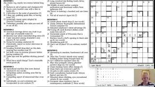 Safe-cracking By Kea:  The Best Crossword Ever?  (Full Version) screenshot 5