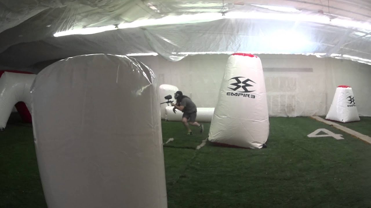 American Paintball Coliseum Phoenix some 1 on 1 speedball action YouTube