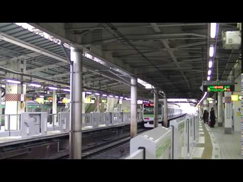 E231系山手線　上野駅発車 2016/01/24