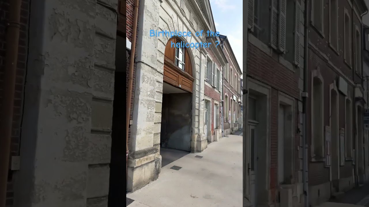 Birthplace Of The Helicopter In Lisieux 