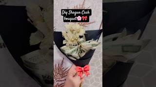 DIY Cash Shagun or Gift bouquet💐✨🌸#shorts #craft #diy #art #design #unique #ideas