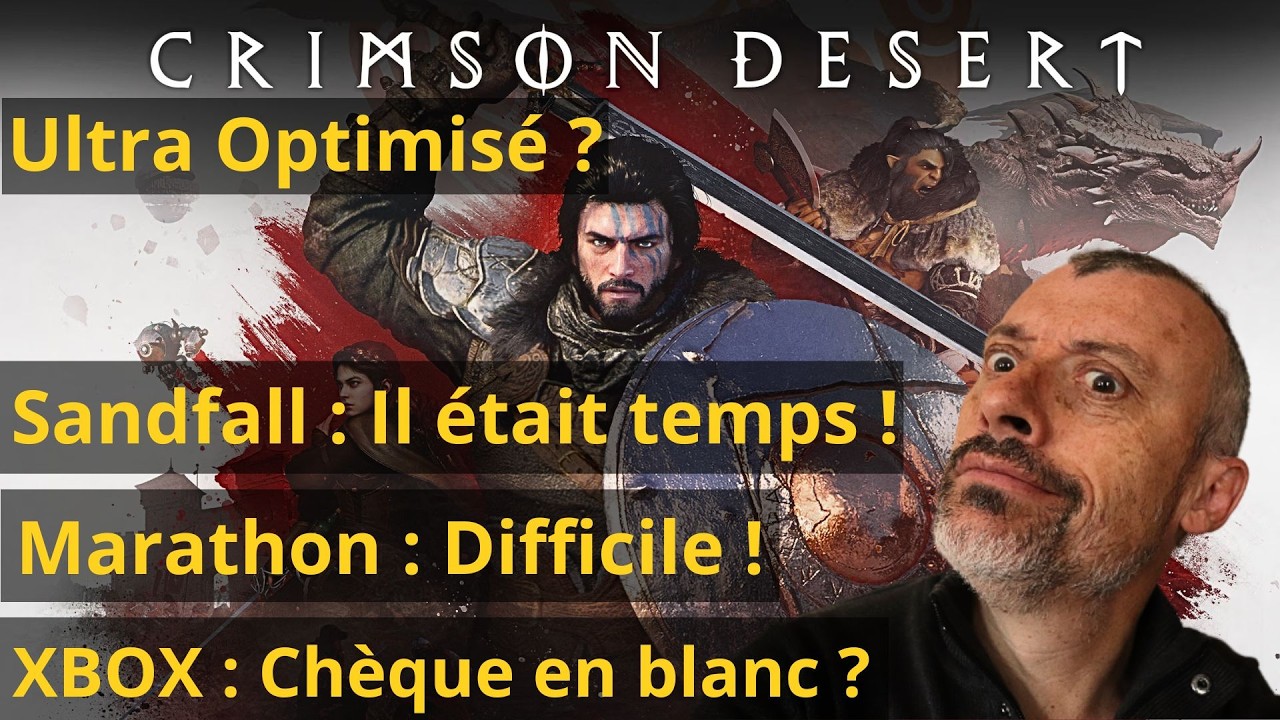 MARATHON : Dans la sauce ? 😱 PlayStation : Prix variable ? 🤔 Sandfall : Il était temps ! 😡