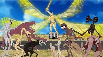 SCP Size Comparison Animation