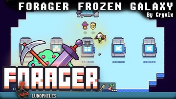 Forager Frozen Galaxy Playthrough / Walkthrough (no commentary)